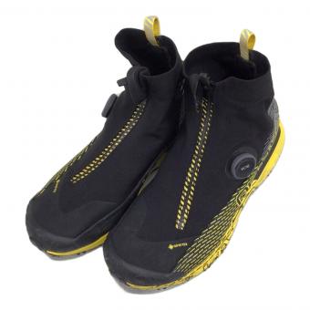 LA SPORTIVA (スポルティバ) エクイリビウム トレック GTX ハイカット(ソフトソール) トレッキングシューズ メンズ 42(約27cm) グレー×イエロー