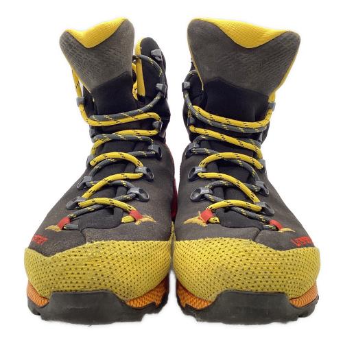 LA SPORTIVA (スポルティバ) エクイリビウム トレック GTX ハイカット(ソフトソール) トレッキングシューズ メンズ 42(約27cm) グレー×イエロー