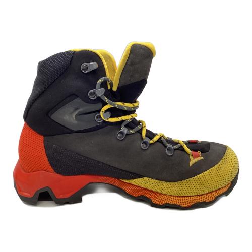 LA SPORTIVA (スポルティバ) エクイリビウム トレック GTX ハイカット(ソフトソール) トレッキングシューズ メンズ 42(約27cm) グレー×イエロー