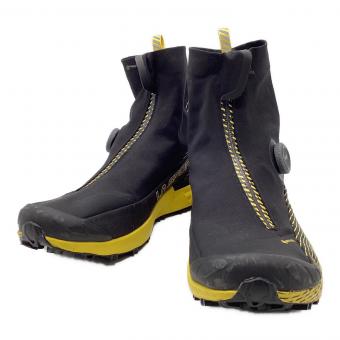 LA SPORTIVA (スポルティバ) サイクロンクロス GTX トレランシューズ トレッキングシューズ 社外品ソール付 メンズ 42(約27cm) ブラック×イエロー