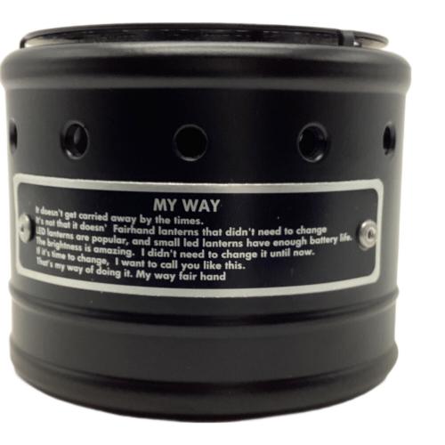 BRUNT (ブラント) ランタンアクセサリー ブラック MY WAY