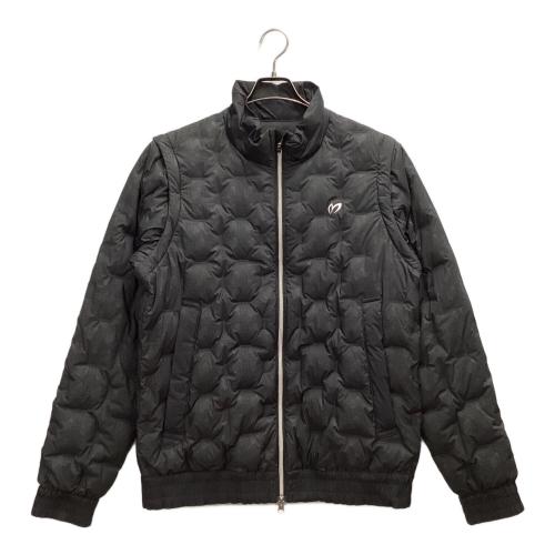 MASTER BUNNY EDITION (マスターバニーエディション) 2WAY ダウン ジャケット アウター ゴルフウェア(トップス) 758-3120005 メンズ SIZE L ブラック