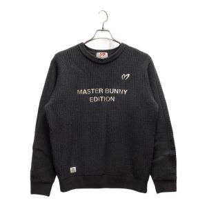 MASTER BUNNY EDITION (マスターバニーエディション) セーター ゴルフウェア(トップス) クルーネックニット 758-4270105 メンズ SIZE L グレー