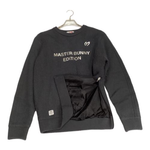 MASTER BUNNY EDITION (マスターバニーエディション) セーター ゴルフウェア(トップス) クルーネックニット 758-4270105 メンズ SIZE L グレー