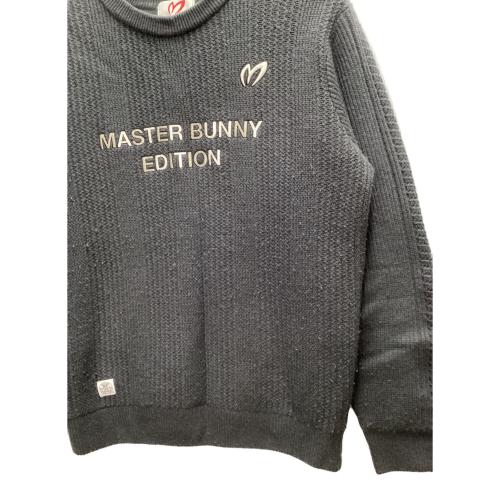MASTER BUNNY EDITION (マスターバニーエディション) セーター ゴルフウェア(トップス) クルーネックニット 758-4270105 メンズ SIZE L グレー