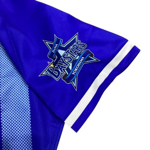 横浜DeNAベイスターズ (ヨコハマディーエヌエーベイスターズ) 応援グッズ 山崎康晃【19】2016年ビジター SIZE PRO CUT ブルー