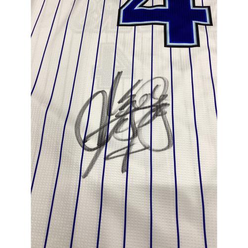 横浜DeNAベイスターズ (ヨコハマディーエヌエーベイスターズ) 【4】荒波 翔 応援グッズ サイン証明無し ホワイト×ブルー