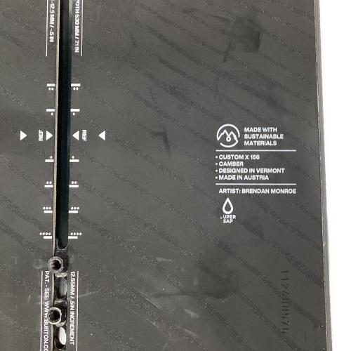 BURTON (バートン) カスタム X スノーボード 22-23 156cm ブラック