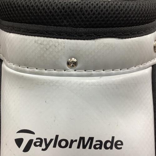 TaylorMade (テーラーメイド) キャディバッグ 8.0型 5分割 ホワイト×ブラック
