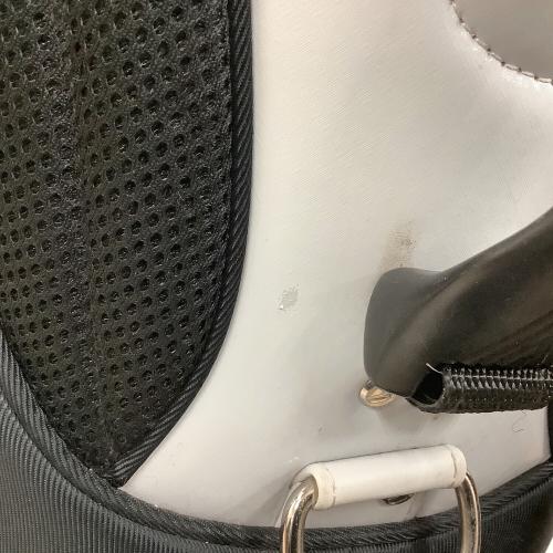 TaylorMade (テーラーメイド) キャディバッグ 8.0型 5分割 ホワイト×ブラック