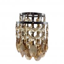 802PRODUCTS (ハチオウジプロダクト) ランタンアクセサリー ヴィンテージアンバー クリスタルシャンデリアシェード