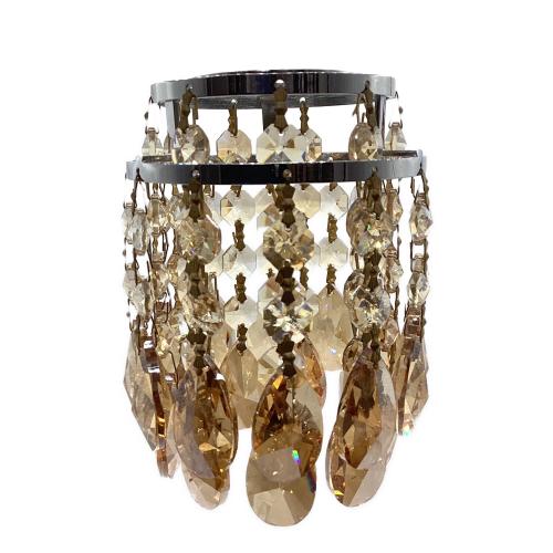 802PRODUCTS (ハチオウジプロダクト) ランタンアクセサリー ヴィンテージアンバー クリスタルシャンデリアシェード