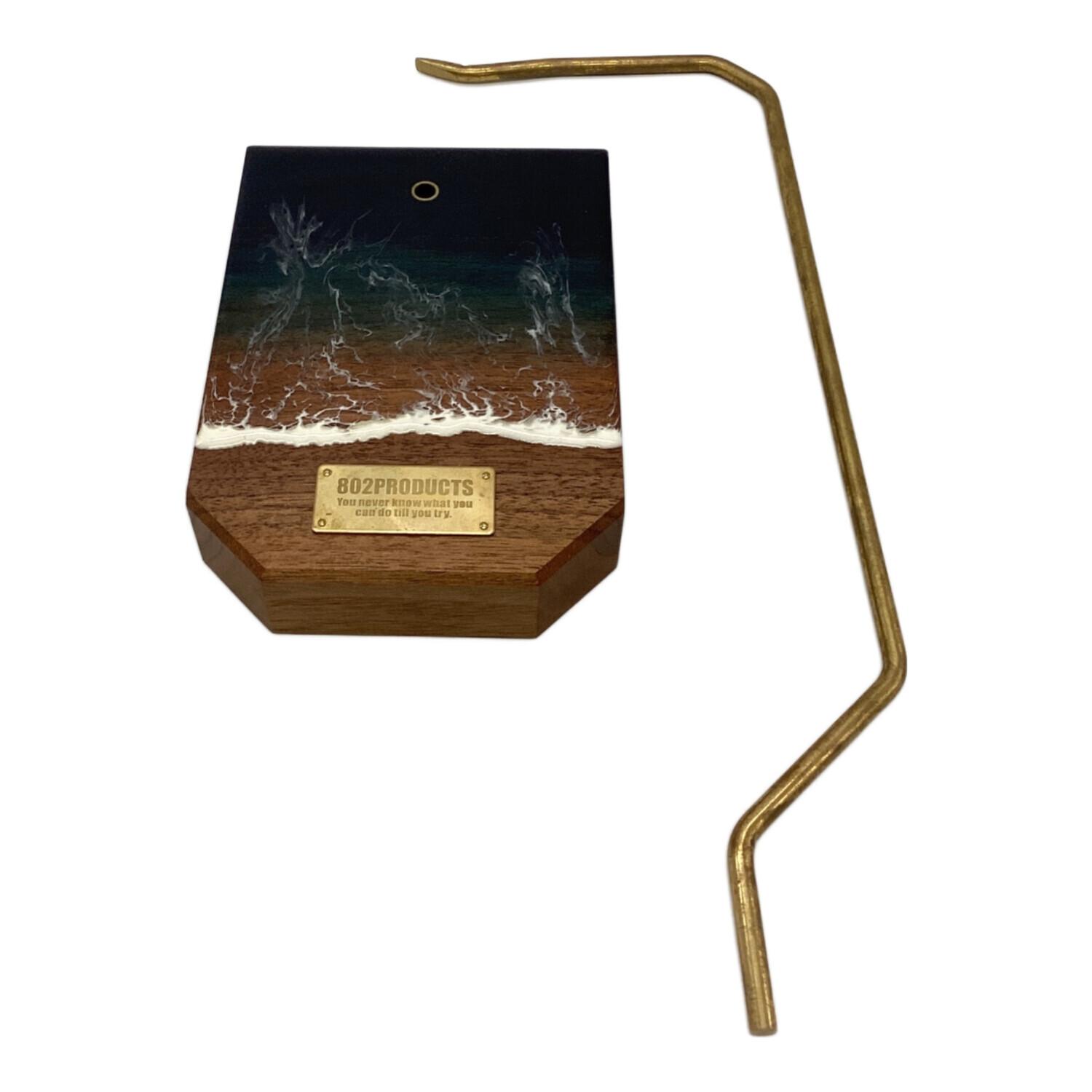 802products 黒波レジンランタンスタンド 802PRODUCTS (ハチオウジプロダクト) ランタンアクセサリー 黒波レジン