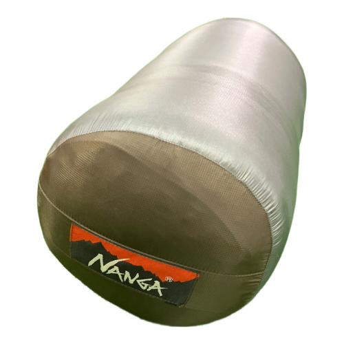 NANGA (ナンガ) マミー型シュラフ(ダウン) ブラウン ストレージバッグ付 オーロラライト600DX