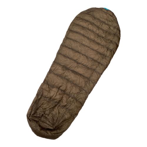 NANGA (ナンガ) マミー型シュラフ(ダウン) ロング ブルー×ブラウン オーロラライト450DX