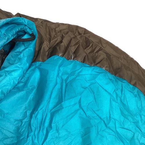 NANGA (ナンガ) マミー型シュラフ(ダウン) ロング ブルー×ブラウン オーロラライト450DX