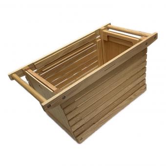 IKKI (イキキ) 収納ケース シェルフコンテナMオーク