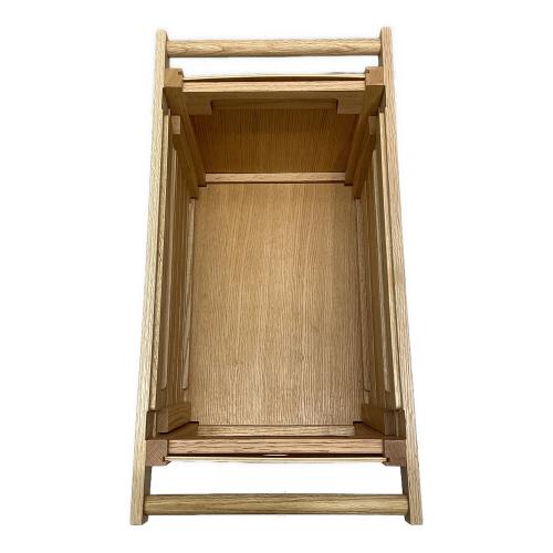 IKKI (イキキ) 収納ケース シェルフコンテナMオーク