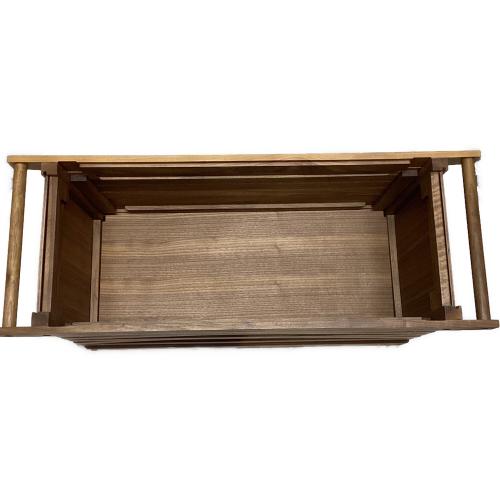 IKKI 収納ケース シェルフコンテナLオーク