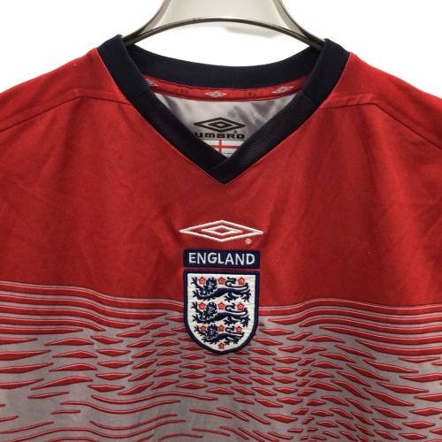 イングランド代表 (イングランドダイヒョウ) サッカーユニフォーム イングランド代表 レッド×グレー グレー