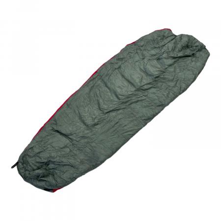 NANGA (ナンガ) マミー型シュラフ(ダウン) レッド×グレーカモシカ