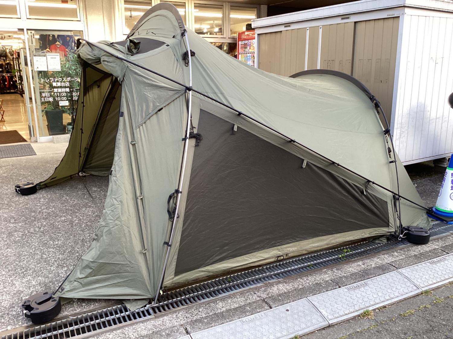 TOKYO CRAFTS (トウキョウクラフト) シェルター TC-126 ポール曲がり癖
