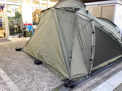 TOKYO CRAFTS (トウキョウクラフト) シェルター TC-126 ポール曲がり癖