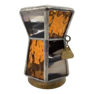 Glass roots (グラスルーツ) ランタンアクセサリー 3WAYステンドグラスシェード