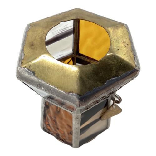 Glass roots (グラスルーツ) ランタンアクセサリー 3WAYステンドグラスシェード