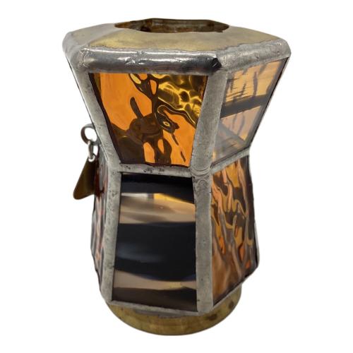 Glass roots (グラスルーツ) ランタンアクセサリー 3WAYステンドグラスシェード