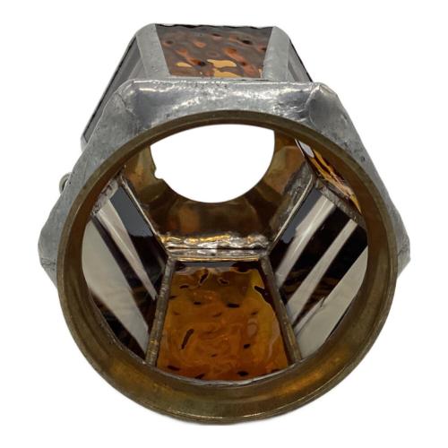 Glass roots (グラスルーツ) ランタンアクセサリー 3WAYステンドグラスシェード