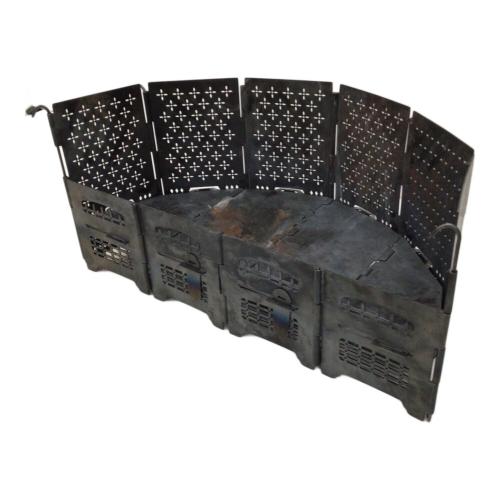 サンゾー工務店 (サンゾーコウムテン) Rodan （BANNA） スタンダード＆HANGETSUセット 焚火台