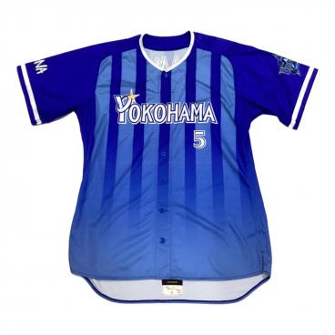 横浜DeNAベイスターズ (ベイスターズ) 応援グッズ ブルー 【17】 三嶋