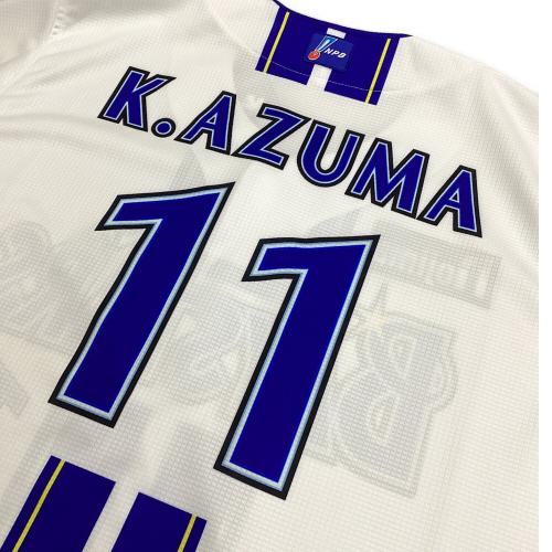 横浜DeNAベイスターズ (ヨコハマディーエヌエーベイスターズ) 東克樹【11】 応援グッズ 2025年ホーム Procut ホワイト