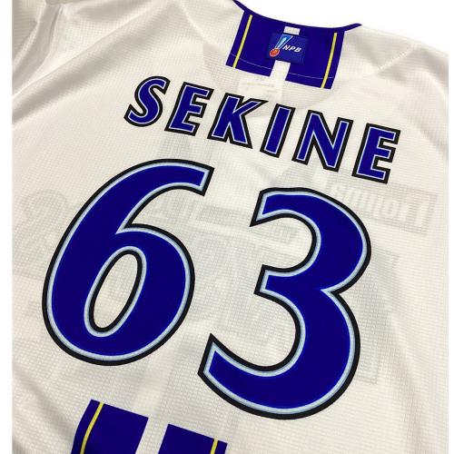 横浜DeNAベイスターズ (ヨコハマディーエヌエーベイスターズ) 関根大気【63】 応援グッズ 2025年ホーム Procut ホワイト