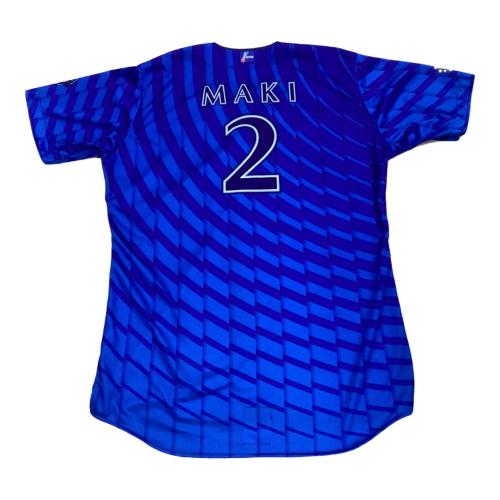 横浜DeNAベイスターズ (ヨコハマディーエヌエーベイスターズ) 牧秀悟【2】 応援グッズ 2024年ビジター ブルー