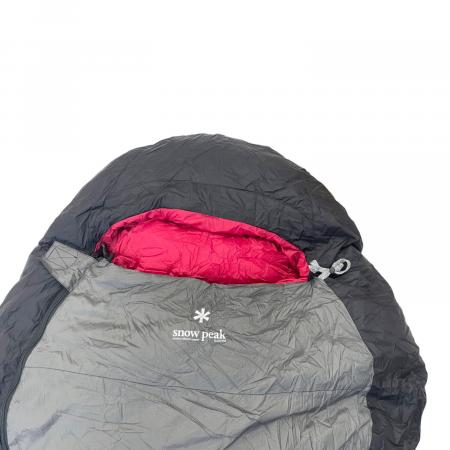 Snow peak (スノーピーク) マミー型シュラフ(ダウン) BDD-022 ブラック