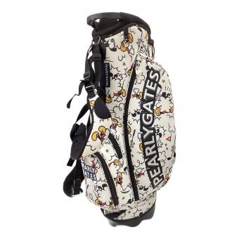 PEARLY GATES (パーリーゲイツ) キャディバッグ スタンド型6分割 ホワイト ミッキーマウスコラボ