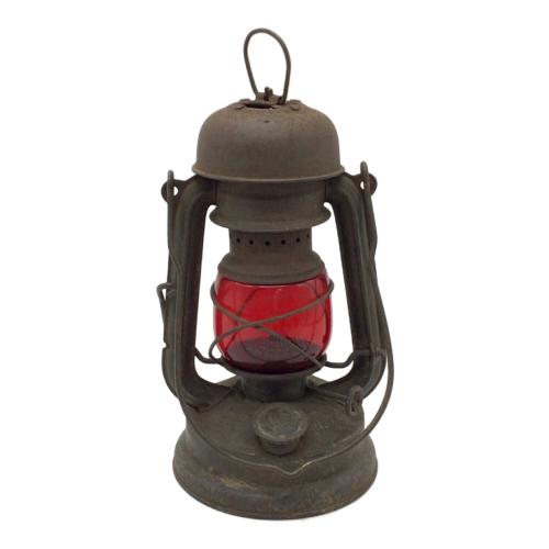 feuer hand (フュアハンドランタン) オイルランタン No.176E ドイツ製 レッドグローブ 　　マッシュルームヘッド ヴィンテージ