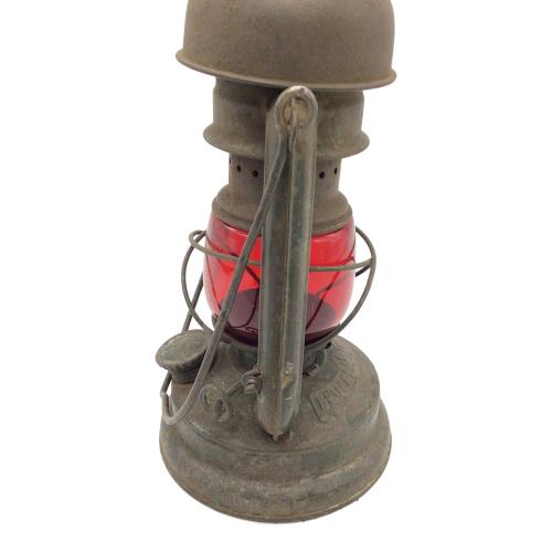 feuer hand (フュアハンドランタン) オイルランタン No.176E ドイツ製 レッドグローブ 　　マッシュルームヘッド ヴィンテージ