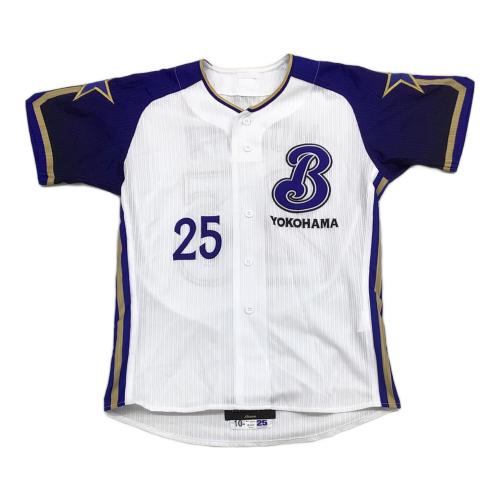 横浜DeNAベイスターズ (ヨコハマディーエヌエーベイスターズ) 【25】村田修一 応援グッズ 2010年サマーユニフォーム SIZE S ホワイト×ブルー