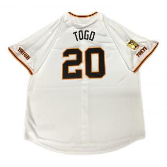 読売ジャイアンツ (ヨミウリジャイアンツ) 戸郷翔征【20】 応援グッズ 2025年ホーム 優勝ワッペン付 SIZE 2XL ホワイト