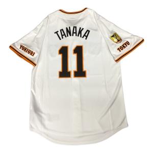 読売ジャイアンツ (ヨミウリジャイアンツ) 田中将大【11】 応援グッズ 2025年ホーム 優勝ワッペン付 SIZE M ホワイト