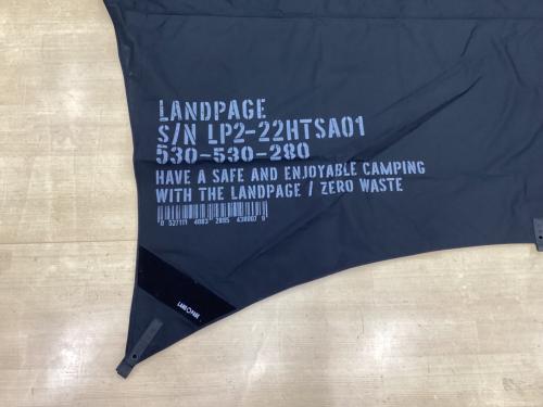 LAND PAGE (ランドページ) ヘキサタープ ブラック HEXA TARP BLACK PANTHER
