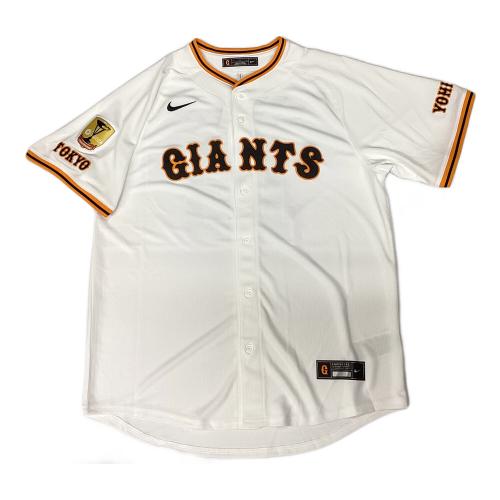 読売ジャイアンツ (ヨミウリジャイアンツ) T・キャベッジ【13】 応援グッズ 2025年ホーム 優勝ワッペン付 SIZE L ホワイト