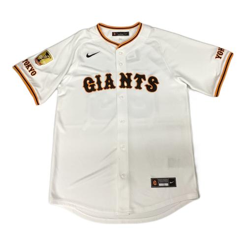 読売ジャイアンツ (ヨミウリジャイアンツ) 阿部慎之助【83】 応援グッズ 2025年ホーム 優勝ワッペン付 SIZE M ホワイト