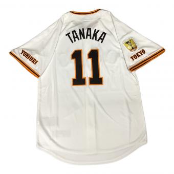 読売ジャイアンツ (ヨミウリジャイアンツ) 田中将大【11】 応援グッズ 2025年ホーム 優勝ワッペン付 SIZE M ホワイト