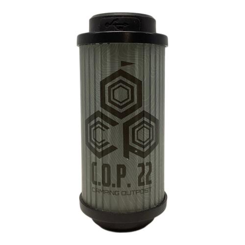 38explore (サーティーエイト・エクスプロー) C.O.P22-CAMPING OUTPOST LEDランタン ブラック 38灯(ミヤビ)
