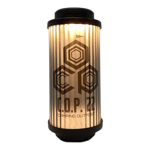 38explore (サーティーエイト・エクスプロー) C.O.P22-CAMPING OUTPOST LEDランタン ブラック 38灯(ミヤビ)