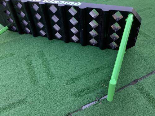 QUICKPLAY リバウンドボード サッカー練習グッズ ブラック/リバウンダー